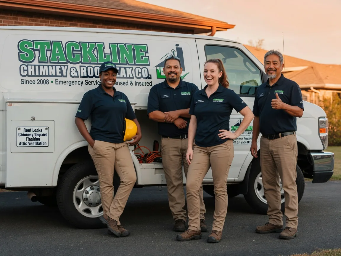 Chimney flashing repair company in Jasper, AR